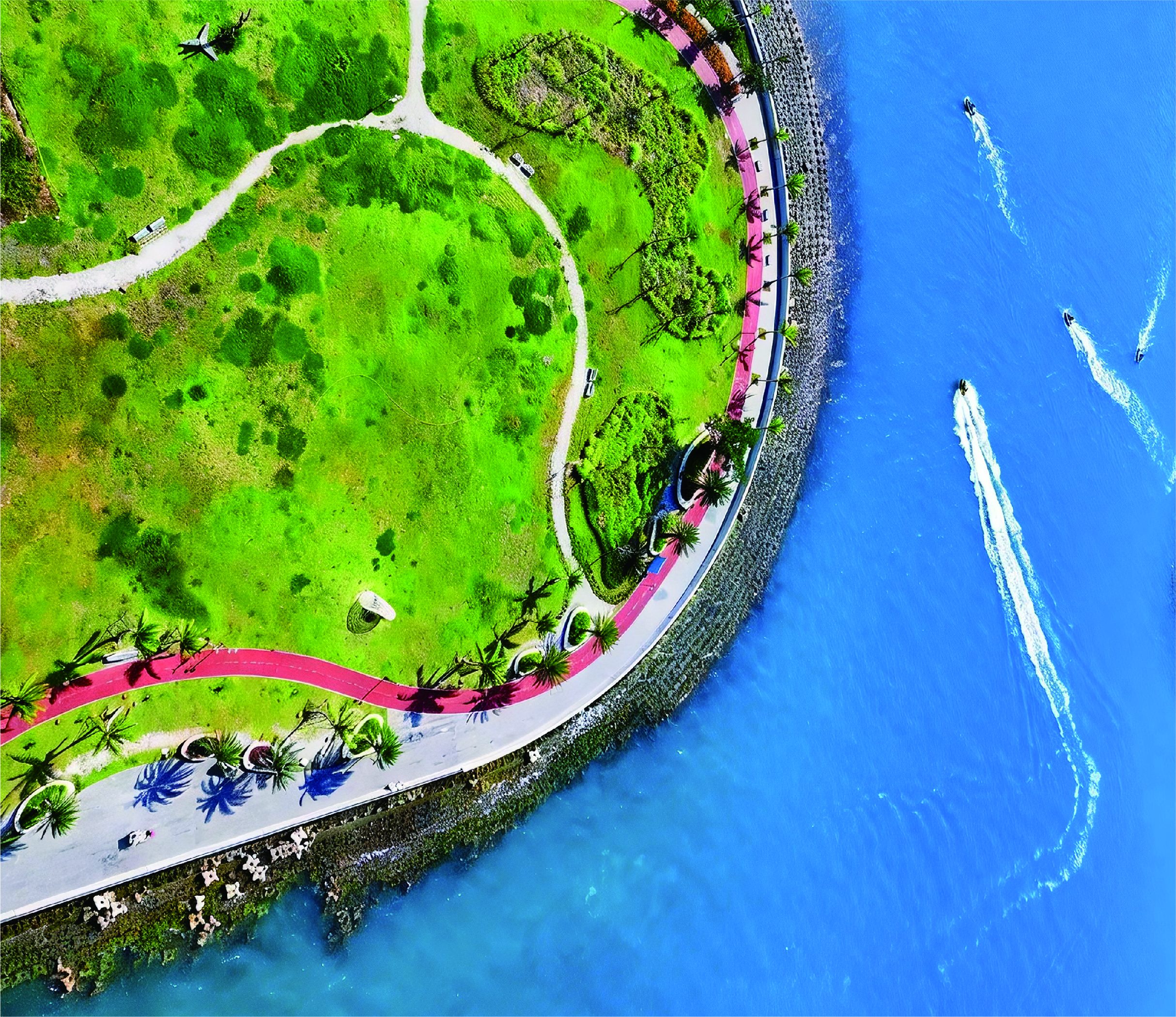 吉阳区 小洲岛公园绿道