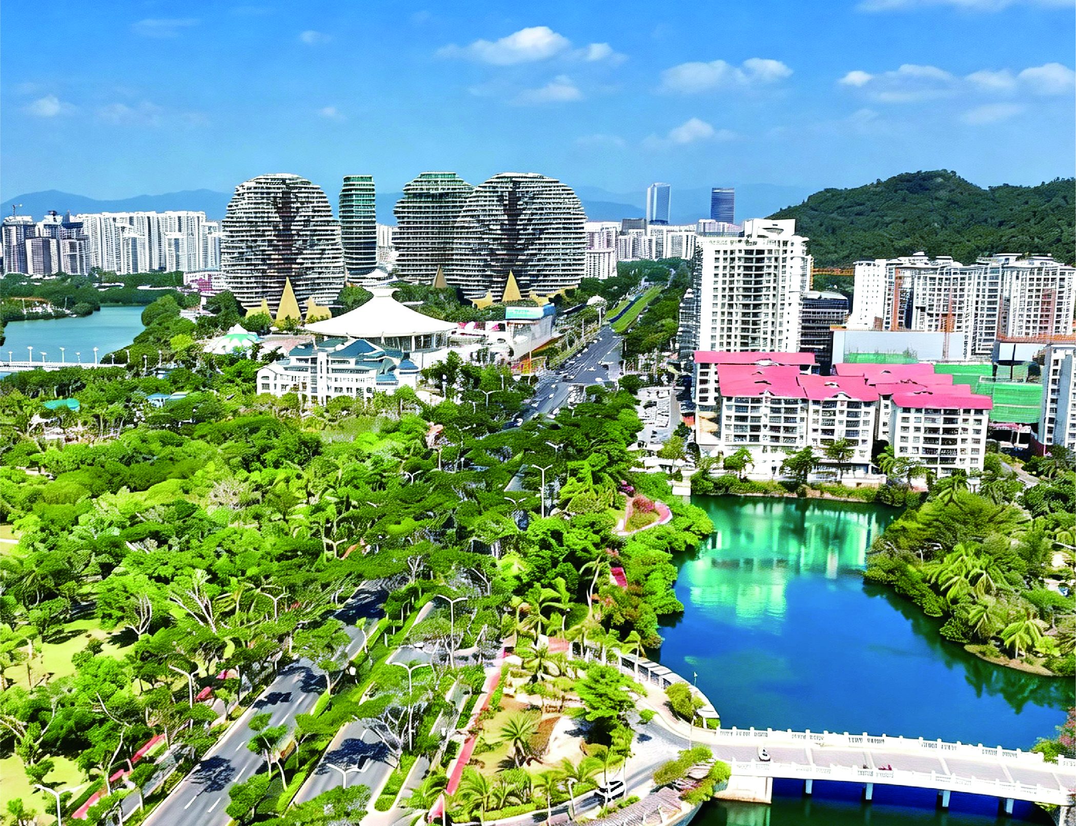 吉阳区 凤凰路绿道