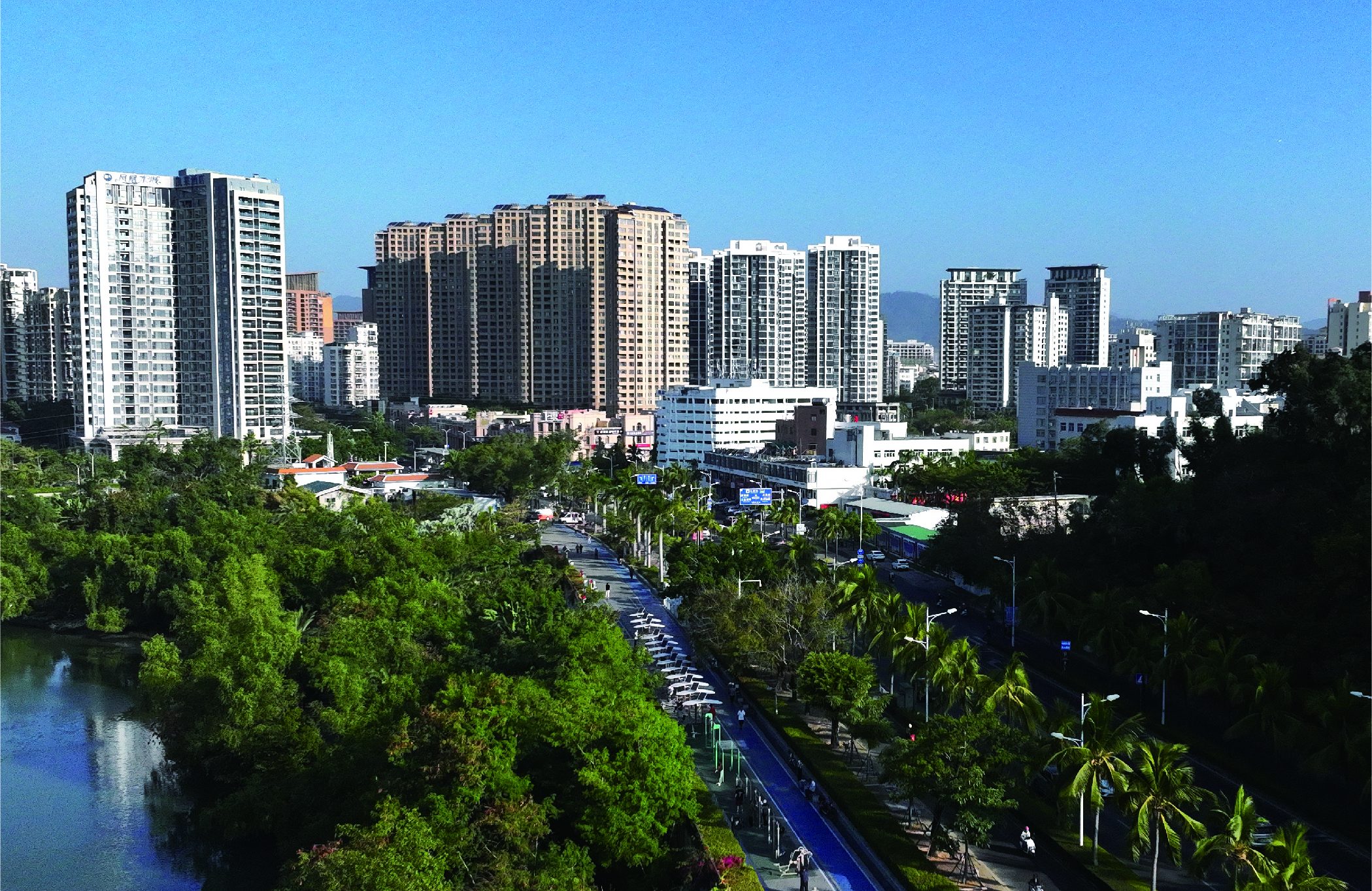 天涯区 河东路绿道